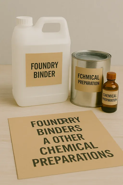 Foundry Binders & Other Chemical Preparations